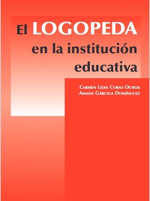 cover image of El logopeda en la institución educativa
